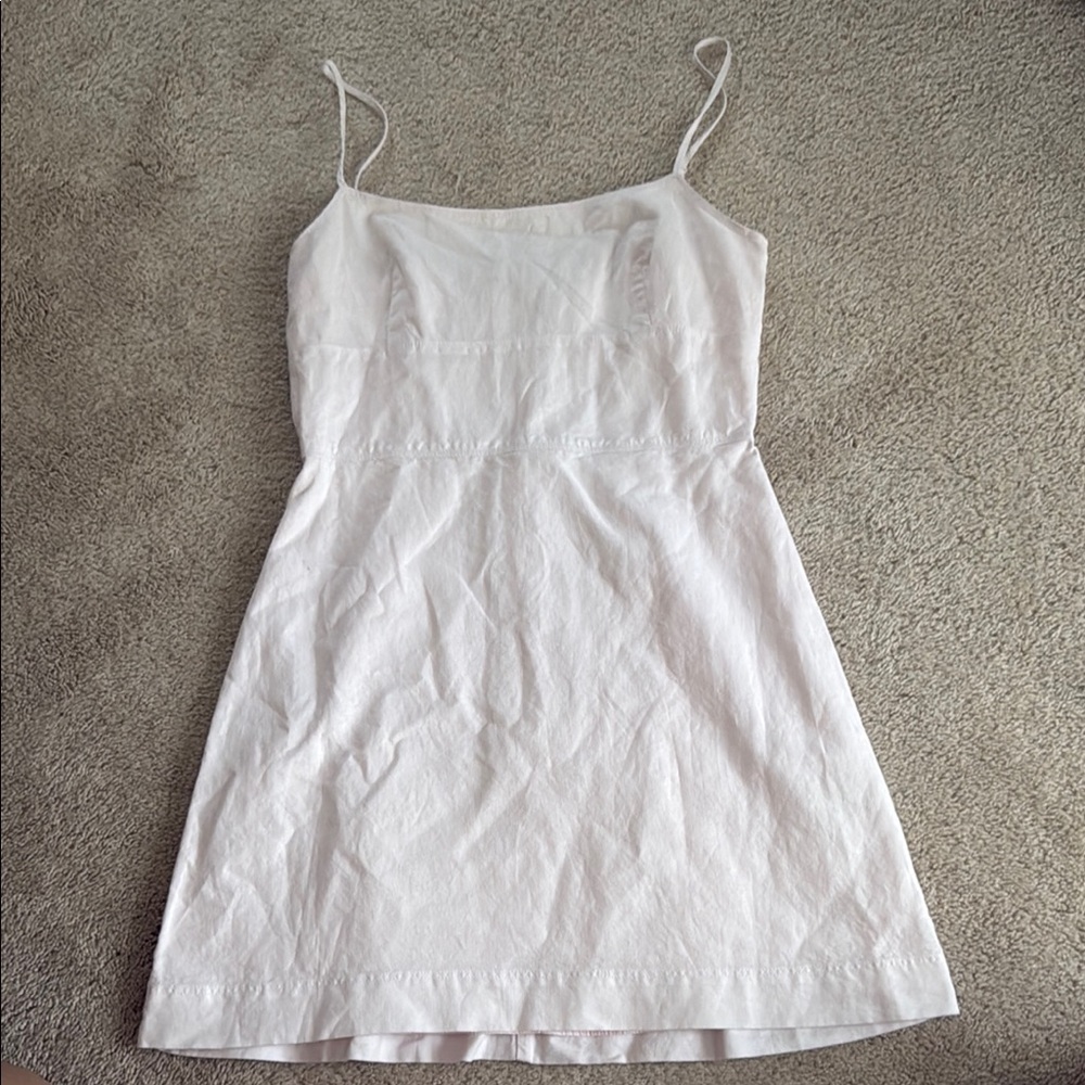Aritzia White Mini Dress